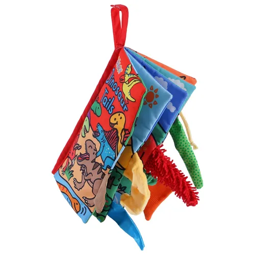 Miniatura 8 de Jollybaby Libros de tela para bebés, libros suaves arrugados para tocar y sentir, para bebés lactantes, juguetes interactivos educativos tempranos C