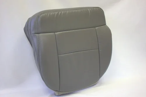 Miniatura 3 de Funda de asiento de piel gris para Ford F-150 Lariat de 2004, 2005, 2006 2007 y 2008.