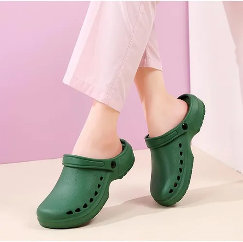 Miniatura 4 de Lightweight EVA Work Clogs for Men & Women, Non-Slip Professional Shoes for Kitchen, Hospital, Restaurant & Garden, Breathable Ventilated & Machine