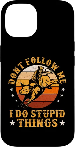 Miniatura 4 de Carcasa vintage para iPhone XS Max Don't Follow Me I Do Stupid Things