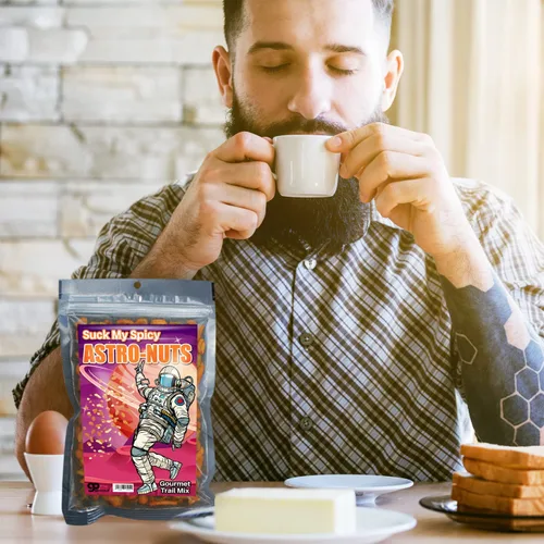 Miniatura 2 de Divertidas Ideas de Regalo de Mezcla de Sendero - Divertidos Rellenos de Calcetín para Hombres Comida - Regalos Picantes para Hombres - Regalos