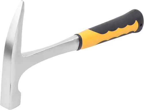 Miniatura 3 de KEILEOHO Paquete de 2 martillos de 32 onzas con mango antideslizante, martillo geólogo de acero de 11.8 pulgadas, martillo de mampostería forjado