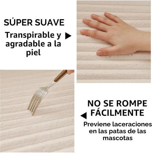 Miniatura 9 de HAOMAIJIA Funda de sofá impermeable lavable para perros, funda mullida para sofá de mascotas, funda gruesa y suave antideslizante para sofá de 3