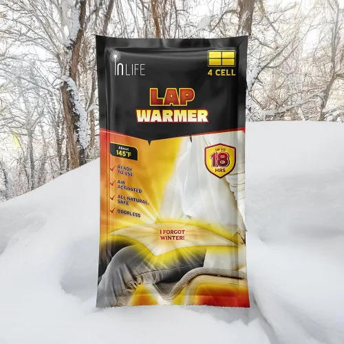 Miniatura 2 de InLife Súper calentador para regazo y cuerpo, totalmente natural y seguro, calor rápido instantáneo, fácil y cómodo, tamaño más grande y más amplio