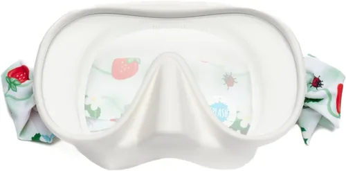 Miniatura 10 de Splash Place Máscara de natación para adultos con correa de tela Gafas de natación para adultos con cubierta para la nariz, hipoalergénicas,