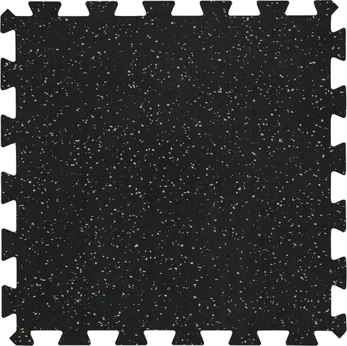 Miniatura 9 de Playsafer Genaflex Lock - Azulejos de goma para gimnasio de 0.315 in (8 mm) de grosor x 20.0 in x 20.0 in, súper durables, laminados, protectores