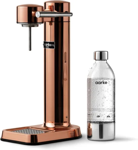 Miniatura 19 de Aarke Carbonator lll con cilindro de CO2, máquina de agua con gas y carbonatación, acero inoxidable con botella reutilizable PET sin BPA, volumen
