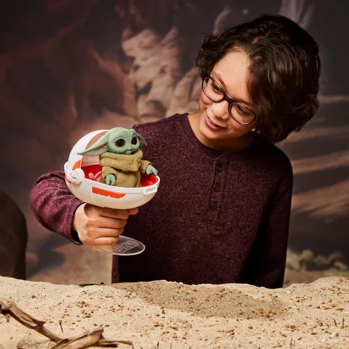 Miniatura 7 de STAR WARS Wild Ridin' Grogu, juguete animatrónico para niños, más de 25 combinaciones de sonido y movimiento, juguete para niños a partir de 4 años