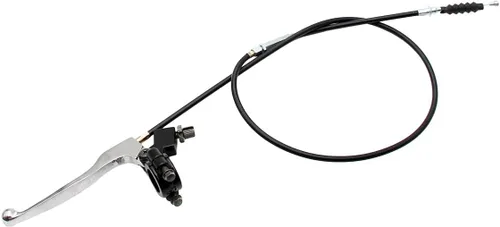 Miniatura 4 de PRO BAT palanca universal de embrague izquierda de 7/8" con cable de 39" y adaptador para motocicletas SSR Apollo para bicicletas de cross chinas