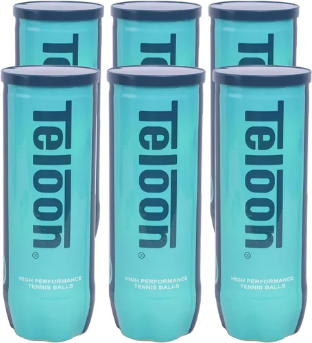 Miniatura 10 de Teloon Pelotas de Tenis para Campeonato - Extra Resistente - Pelotas de Tenis Presurizadas de Fieltro de Resistencia Regular