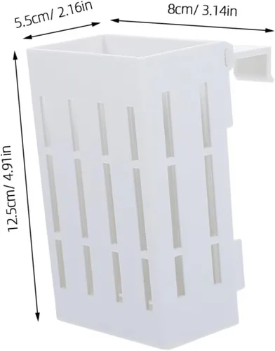 Miniatura 8 de FOMIYES Cesta colgante para plantas, 4 piezas, soporte para plantas de acuario, decoración de pecera, soporte para plantas de acuario con gancho