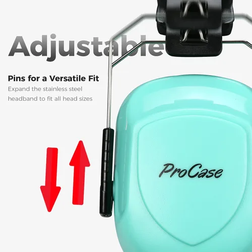 Miniatura 71 de ProCase NRR 28dB Noise Reduction Ear Muffs, Foldable Adjustable Noise Cancelling Headphones