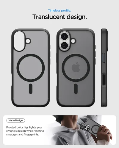Miniatura 407 de Spigen Funda para iPhone 13 Mini, ultra híbrida MagFit [antiamarilleo] [compatible con Magsafe] - Transparente