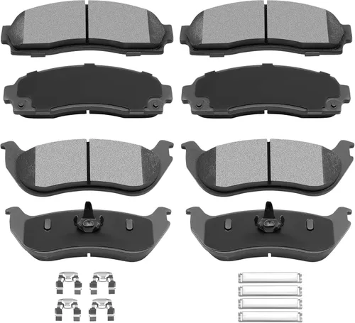 Miniatura 21 de Pastillas de freno, ECCPP D465 D537 8 piezas de kits de freno de cerámica aptos para 1997 1998 1999 para Acura CL, 1991-1997 para Honda para Accord
