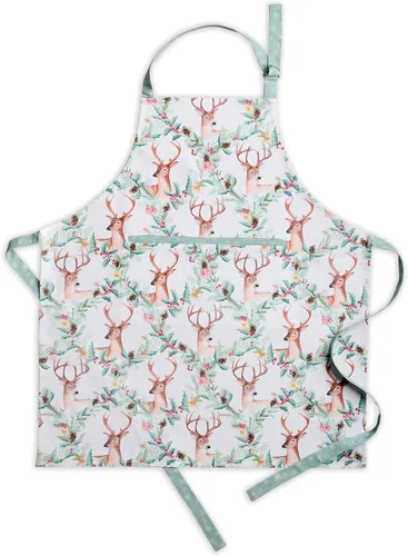 Miniatura 49 de Maison d' Hermine Delantal 100% de algodón para mujeres con bolsillo de cocina delantal de chef para hombres para cocinar primavera verano 001