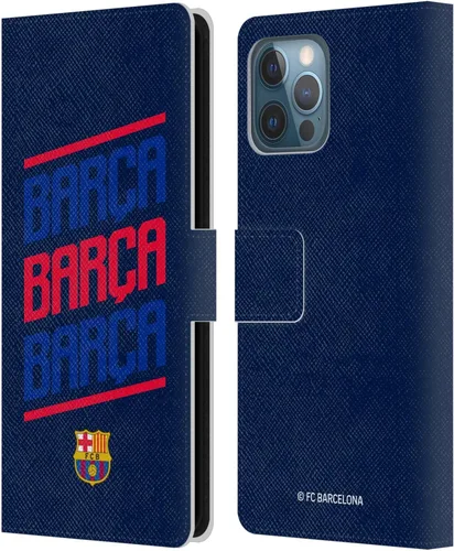 Miniatura 55 de Head Case Designs Funda de piel con licencia oficial del FC Barcelona Barca Crest Graphics para iPhone 11