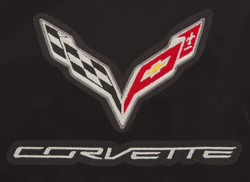 Miniatura 3 de JH DESIGN GROUP Chaqueta ligera de nailon con cremallera para hombre Chevy Corvette C7 Emblem