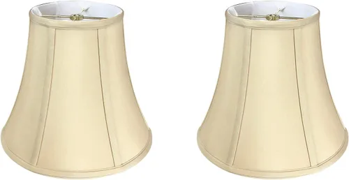 Miniatura 45 de Royal Designs, Inc. BSO-704FC-6AGL True Bell - Pantalla básica para lámpara con clip de llama, 3.5 x 6 x 6.25, dorado antiguo