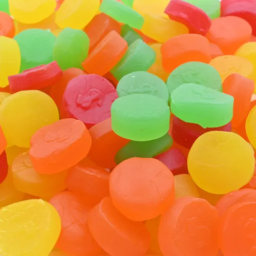 Miniatura 3 de Candy Retailer Surtido de frutas JuJu Candy Coins 1 Lb.