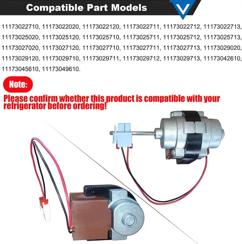 Miniatura 4 de 3015924900 Parte del motor del ventilador del evaporador del refrigerador # D4612AAA36 compatible con Kenmore se adapta a reemplazar 11173027711