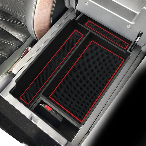 Miniatura 7 de SHAOHAO Bandeja organizadora para consola central Nissan Pathfinder 2025 2026 2022 2023 2024 2025 2026 Pathfinder S/SV/SL/Rock Creek/Platinum Caja