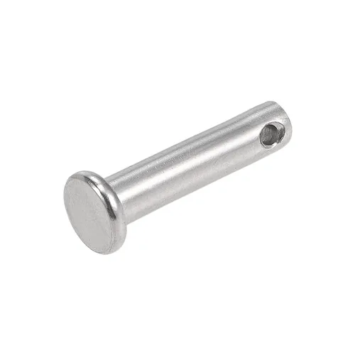 Miniatura 22 de METALLIXITY Pasadores de horquilla (0.236 x 0.787 pulgadas), 1 unidad, cabeza plana de un solo agujero, pasador de sujeción de acero inoxidable 304
