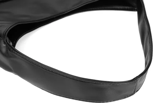 Miniatura 5 de Bolsos de mano tipo tote para mujer, elegantes bolsos tote de cuero vegano, cartera con estilo, casual, moderno, grande, suave, bolso de hombro