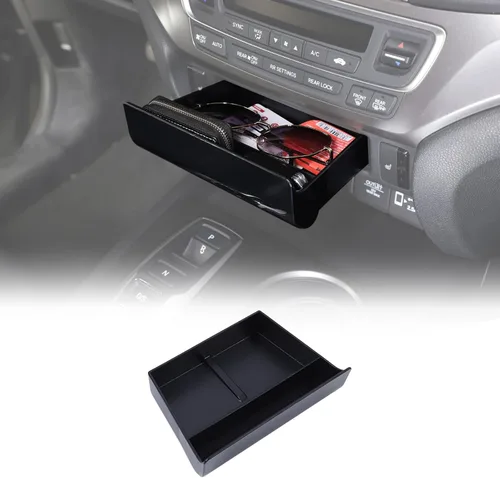 Miniatura 8 de Bandeja Organizadora de Consola Central para Honda Pilot 2016-2022/ Ridgeline 2017-2025/ Passport 2019-2025, Caja de Almacenamiento de Gaveta