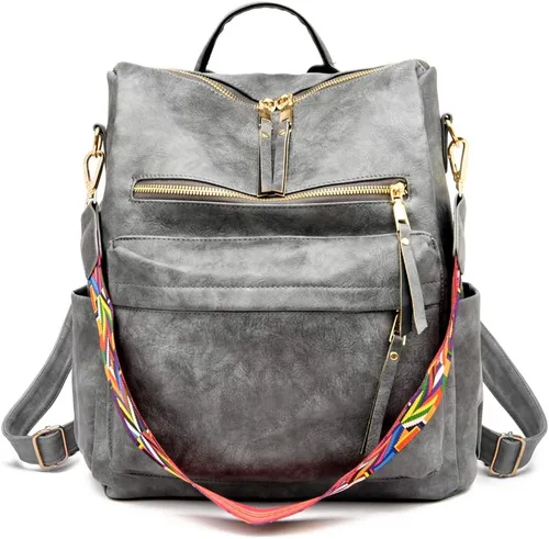 ZOCILOR Bolso de moda para mujer, mochila convertible de diseño multiusos, bolso de hombro, bolso de viaje