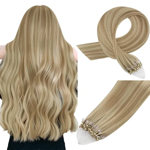 Miniatura 38 de Easyouth Extensiones de cabello humano con alambre, color marrón oscuro, extensiones de cabello humano Remy, extensión de línea de pescado