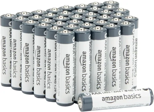 Miniatura 6 de Amazon Basics 150 PAQUETES AAA Baterías alcalinas industriales, vida útil de 5 años, paquete de valores fácil de abrir