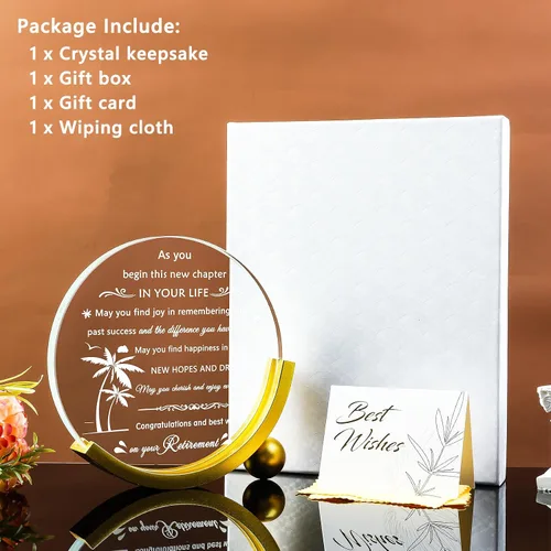 Miniatura 5 de YWHL Regalos de jubilación para mujeres/hombres, los mejores regalos de jubilación para profesores, compañeros de trabajo, jefe, enfermera, recuerdo