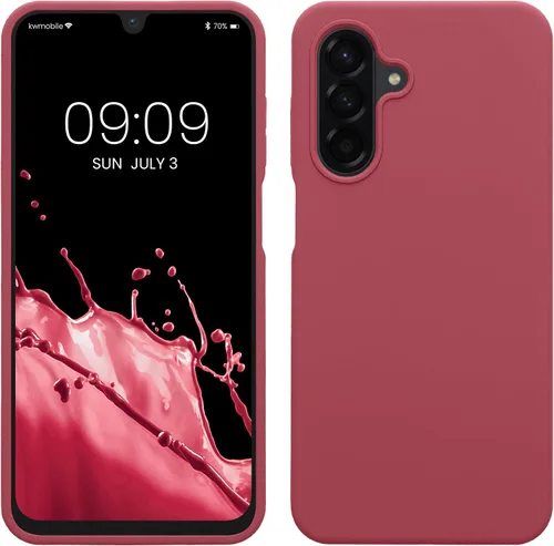 Miniatura 151 de kwmobile Funda Compatible con Samsung Galaxy A14 5G - Funda de teléfono de TPU y silicona con acabado suave - Verde Lima