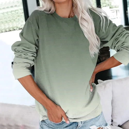 Miniatura 2 de ADJHDFH Sudadera casual de manga larga con cremallera para mujer, cuello redondo, sudadera con capucha Y2K