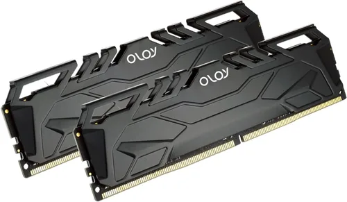 OLOy DDR4 RAM 16GB (2x8GB) Búho Negro 3200 MHz CL16 1.35V 288-Pin UDIMM de escritorio para juegos (MD4U0832161BJ0DA)
