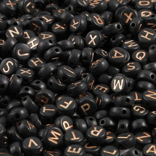 Miniatura 16 de 1000 cuentas redondas blancas de números acrílicos de 0.16 x 0.27 pulgadas, figura colorida de 0-9 pulgadas, cuentas para hacer joyas y pulseras