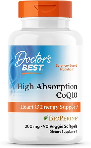 Miniatura 10 de CoQ10 de alta absorción de Doctor's Best. (0.007 oz), DRB-00111, 1, 1