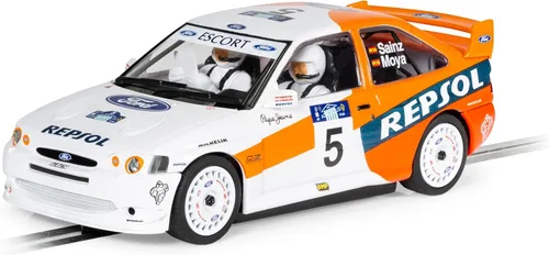 Scalextric Ford Escort Cosworth WRC 1997 Rally de la Acrópolis Carlos Sainz 1:32 Ranura Coche de carreras C4426