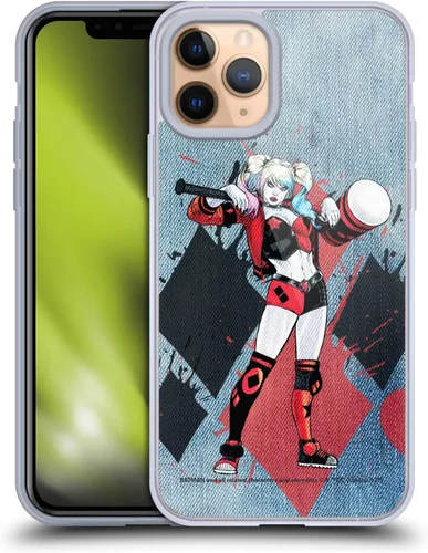 Miniatura 45 de Head Case Designs Funda de gel suave con licencia oficial de Batman DC Comics Love Hate Joker Harley Quinn Graphics [protección de grado militar]