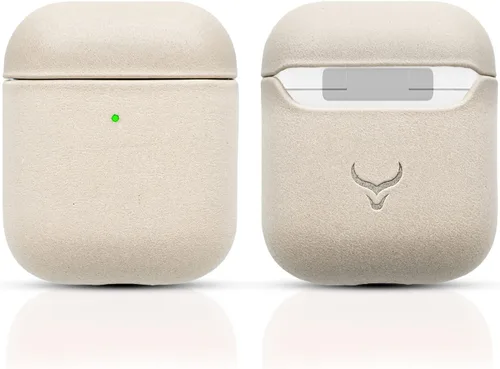 Miniatura 16 de Funda de piel auténtica para Airpods – Funda para Airpod de 1ª generación y funda para Airpod de 2ª generación compatible con Magsafe y soporta