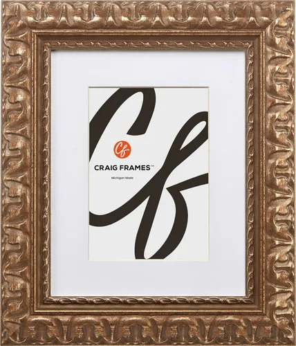 Miniatura 10 de Craig Frames Bravado - Portarretratos de 5 x 7 pulgadas mate para fotos de 4 x 6 pulgadas, color plateado antiguo