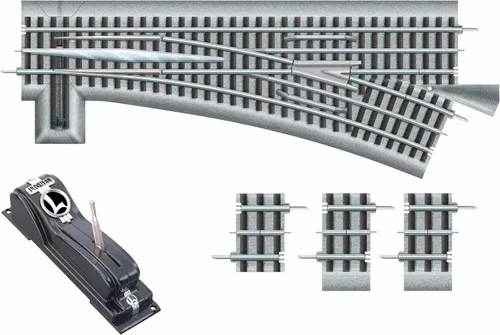 Miniatura 3 de Lionel FasTrack Electric O Gauge, Interruptor remoto/de mando O72, mano izquierda