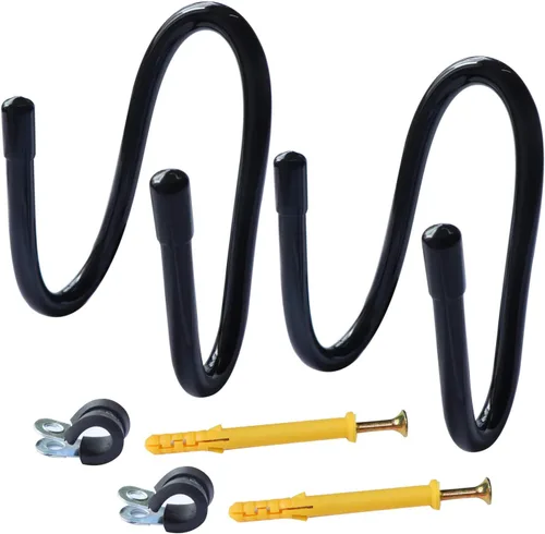 Miniatura 2 de Soporte de pared ajustable para patineta, soporte de gancho para guitarra, patinetas, longboards, esquís, tablas de snowboard, esquís acuáticos y más