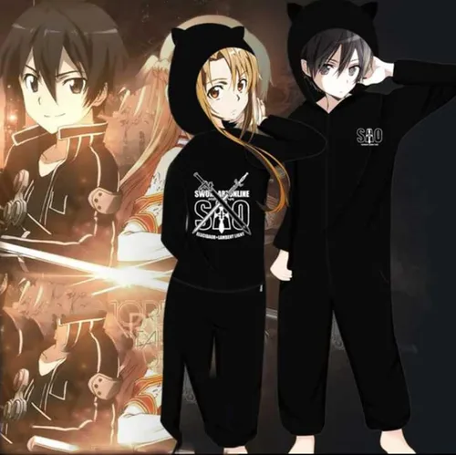 Miniatura 4 de Adonis Pigou Pijama de anime para cosplay unisex de una sola pieza, disfraz de Halloween