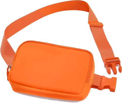 Miniatura 15 de Riñonera, bolsa para cinturón, correa ajustable ajustable de 40 pulgadas, para mujeres y hombres