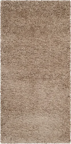 Miniatura 186 de SAFAVIEH Accent Rug 2'x3' - Milan Shag Collection - Modern Design, Dark Beige, Ultra Plush Thick Pile, Ideal for Bedroom, Nursery, Living Room
