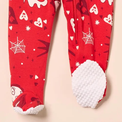 Miniatura 8 de Amazon Essentials Disney Marvel Star Wars - Pijama unisex de algodón con pies para bebés y niños pequeños, paquete múltiple