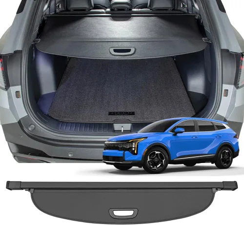 Miniatura 24 de cubierta retráctil para equipaje compatible con Toyota RAV4 2019-2025, cubierta de seguridad, protectora contra miradas indiscretas, con pantalla