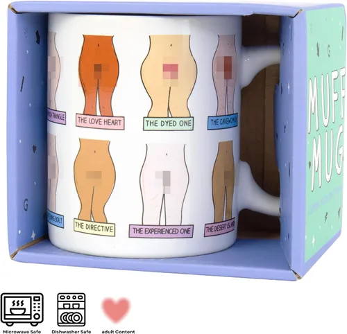 Miniatura 2 de Gift Republic Taza Muff – Novedad divertida broma adulto taza Bush descripción regalo para él/ella – Calidad en caja de cumpleaños