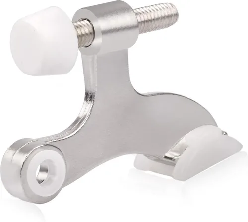 Miniatura 14 de HOMOTEK Paquete de 20 topes de puerta con pasador de bisagra, topes de bisagra para la parte superior de la puerta, tope de puerta ajustable de lujo
